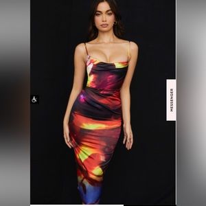 House of cb Mitzi corset dress